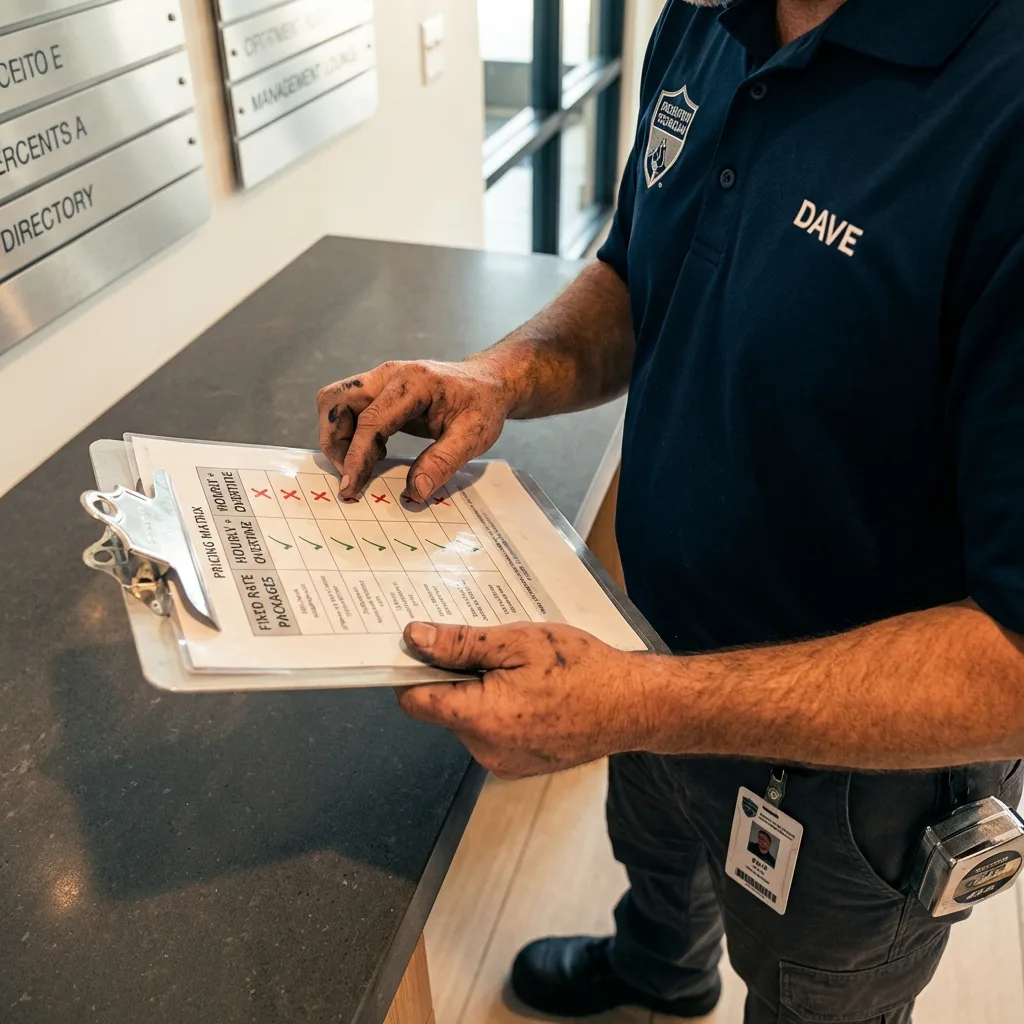 Cost comparison table showing flat rate structure versus hidden hourly overtime charges in Lambertville apartment moving.